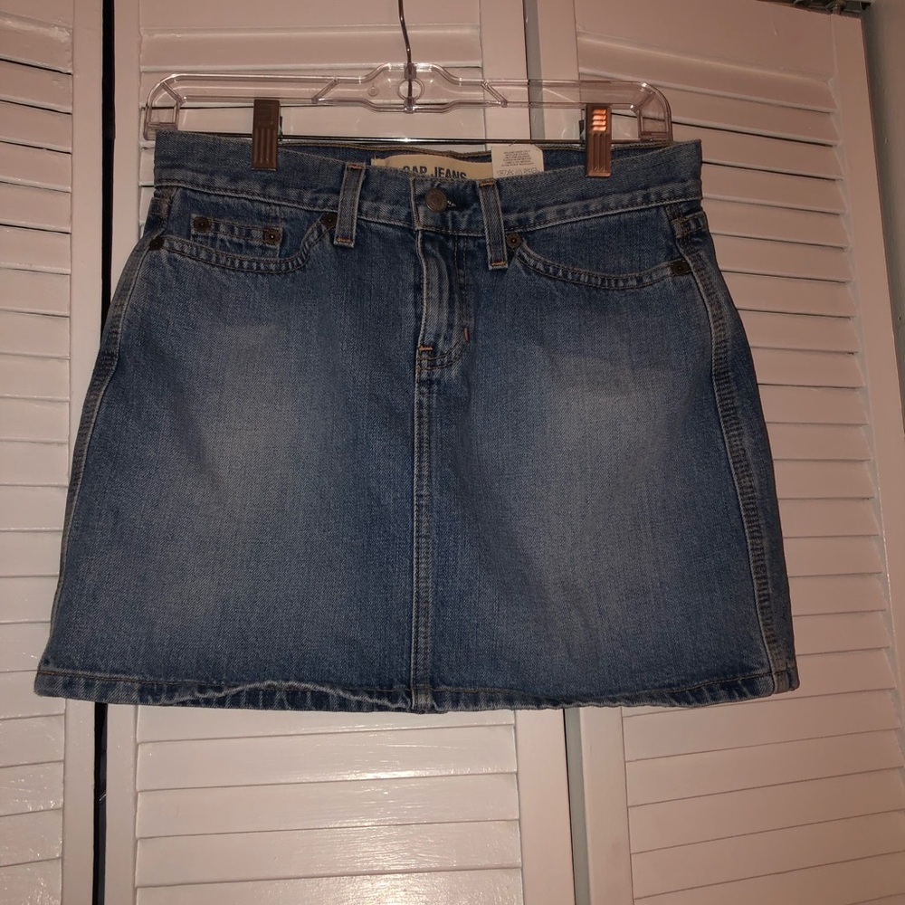 Gap denim skirt